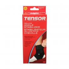 3M 7100103056 - Tensor™ Deluxe Ankle Stabilizer, black, one size