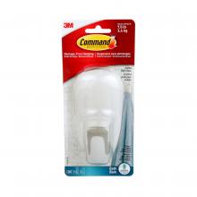 3M 7100225815 - Command™ Bath Hook 17600B-EF, White, Large, 1 Hook, 2 Water-Resistant Strips/Pack