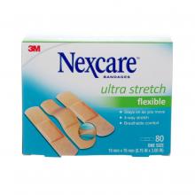 3M 7100228844 - Nexcare™ Ultra Stretch Bandages CS102-CA, One Size, 80/Pack