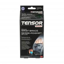 3M 7100036302 - Tensor™ Sport Wrist Brace, left wrist, grey, large/extra-large
