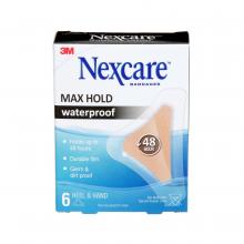 3M 7100187634 - Nexcare™ Max-Hold Heel/Hand Waterproof Bandages