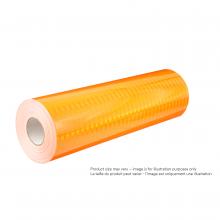 3M 7000141736 - 3M™ Diamond Grade™ Fluorescent Work Zone Sheeting, 3924S, fluorescent orange, 3 in x 50 yd