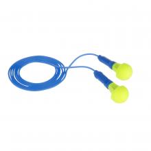 3M 7100002154 - 3M™ E-A-R™ Push-Ins Earplugs, 318-1005, yellow/blue, corded