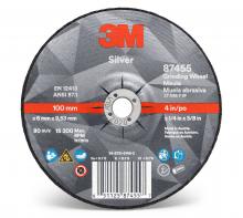 3M 7100141077 - 3M™ Silver Depressed Center Grinding Wheel