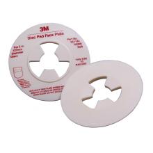 3M 7000120522 - 3M™ Disc Pad Face Plate, 45194, white, 7 in (177.8 mm), soft