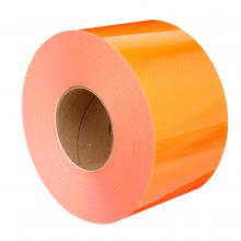 3M 7000004870 - 3M™ Diamond Grade™ Flexible Barrel Wrap Sheeting, 3914, fluorescent orange, 4 in x 50 yd