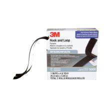 3M 7000052212 - 3M™ Hook and Loop Fastener MP3526N/MP3527N, Black, 1 in x 4.9 yd (25.4 mm x 4.5 m)