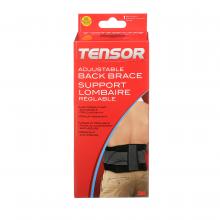 3M 7000143730 - Tensor™ Back Brace, black, adjustable