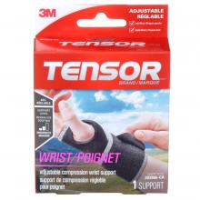 3M 7100259346 - Tensor™ Adjustable Compression Wrist Support, Black