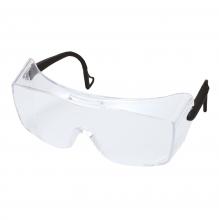 3M 7000002373 - 3M™ OX Safety Eyewear, 12166, clear lens, black frame, secure grip