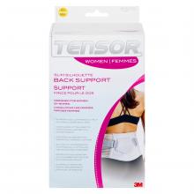 3M 7100088133 - Tensor™ Women Slim Silhouette Back Support, white, adjustable
