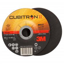 3M 7100228959 - 3M™ Cubitron™ II Cut-Off Wheel, 66537, T27, black, 5 in x 0.05 in x 7/8 in (12.70 cm x 1.27 mm)