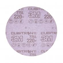 3M 7100064274 - 3M™ Cubitron™ II Hookit™ Film Disc 775L, film backing, 220+, 3 MIL, 6 in x NH, 152.4 mm x NH