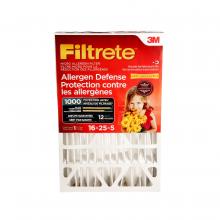 3M 7100130352 - Filtrete™ Allergen Defense Micro Allergen Deep Pleat Filter, MPR 1000, 16 in x 25 in x 5 in