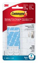 3M 7100063742 - Command® Bath Refill Strips BATH22-EF