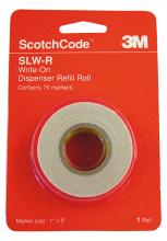 3M 7000031767 - 3M™ ScotchCode™ Write-On Wire Marker Tape Refill, SLW-R
