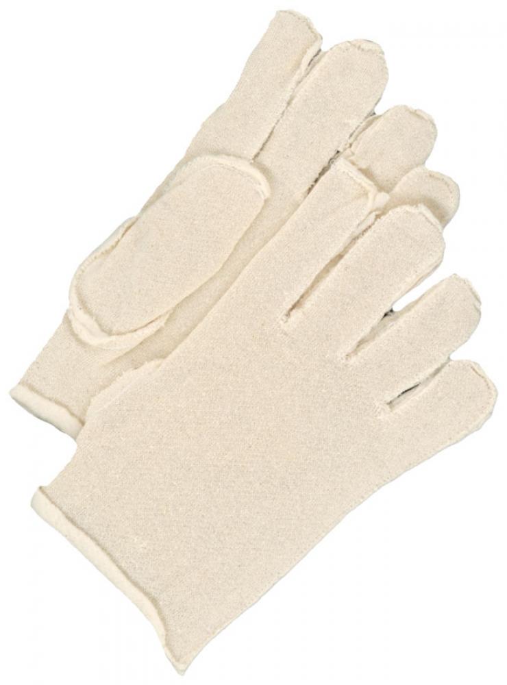 Cotton Fleece Glove Liner Outseam Sewn