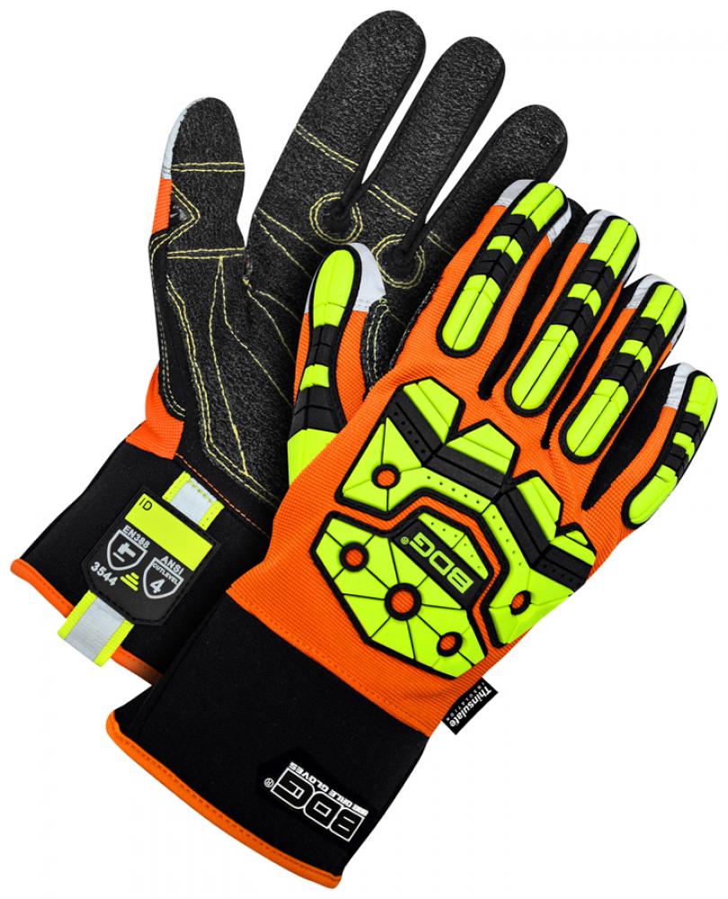 Winter Impact Performance Glove Cut 5 Palm Hi-Viz Orange