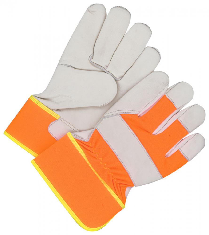 Fitter Glove Grain Cowhide Hi-Viz Orange