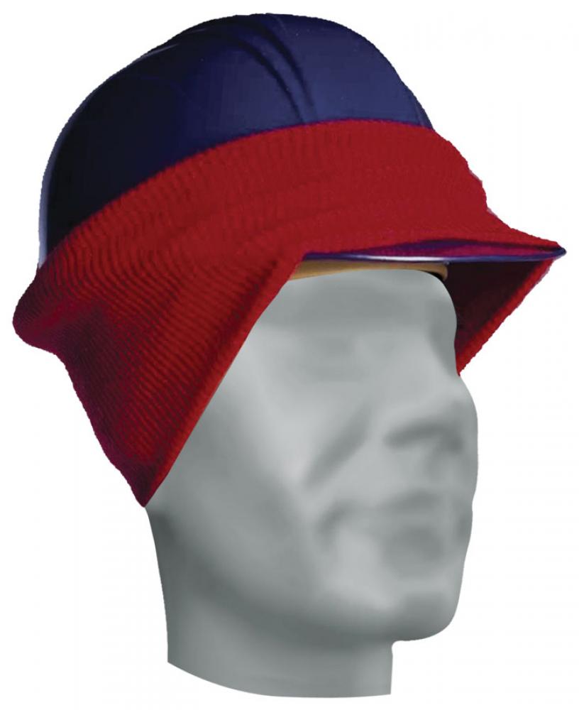 Headwear Knit Acrylic Windguard Liner Red