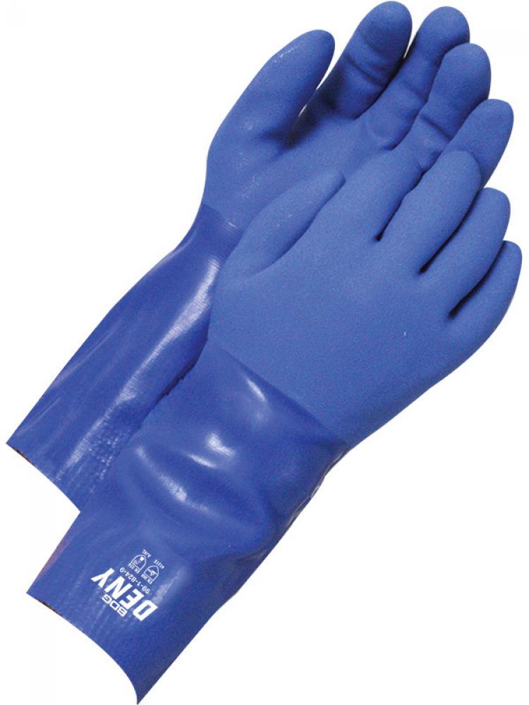 Coated PVC Triple Coated 14&#34; Gauntlet Blue