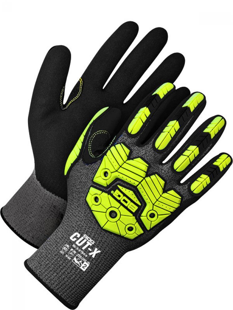 Winter Synthetic HPPE Cut Resistant w/Hi-Viz Yellow Impac