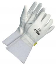 Bob Dale Gloves & Imports Ltd 20-1-1605-X2L - Grain Pearl Goatskin Gauntlet w/ Kevlar Lining