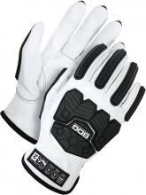Bob Dale Gloves & Imports Ltd 20-1-5000-X2L - Pearl Goatskin Driver w/Backhand Protection
