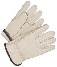 Bob Dale Gloves & Imports Ltd 20-9-1571-7-13 - Grain Cowhide Driver Straight Thumb Lined Fleece