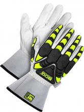 Bob Dale Gloves & Imports Ltd 20-9-1873-X2L - Goatskin Winter Lined 3" gauntlet w/ Backhand Protection