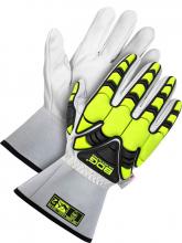 Bob Dale Gloves & Imports Ltd 20-9-1883-X2L - Goatskin Cut Resistant 3" gauntlet w/ Backhand Protection