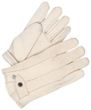 Bob Dale Gloves & Imports Ltd 20-9-981-7-8 - Grain Cowhide Snapback Roper Lined Fleece