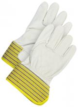 Bob Dale Gloves & Imports Ltd 40-1-2525-S - Full Grain Combo w/2.75" Rubberized Safety Cuff Palm Lined