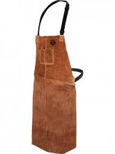Bob Dale Gloves & Imports Ltd 60-1-542 - Welding Apron Leather Bib Apron 24x42 Brown