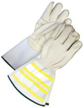 Bob Dale Gloves & Imports Ltd 60-9-1280-S - Water Repellent Cowhide Utility Hi-Viz Lined Thinsulate C100