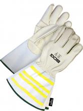 Bob Dale Gloves & Imports Ltd 60-9-1280KV-XL - Grain Cow Utility Glove Hi-Viz w/ Thins C100 & Kevlar Lining