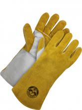 Bob Dale Gloves & Imports Ltd 60-9-7800 - Gander Brand Split Gold Cowhide Stick Welder Lined