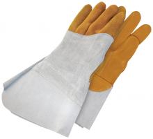 Bob Dale Gloves & Imports Ltd 64-1-1525-9 - Welding Glove TIG Grain Deerskin Back Hand Patch Left Hand