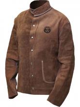 Bob Dale Gloves & Imports Ltd 64-1-650-X3L - Welding Jacket Split Cowhide H.D. Brown
