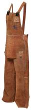 Bob Dale Gloves & Imports Ltd 64-1-682-XL - Welding Overalls Split Leather H.D. Brown