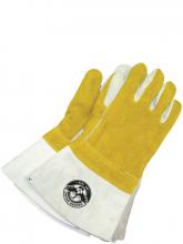 Bob Dale Gloves & Imports Ltd 64-1-AG - Welding Glove Split Leather Gauntlet