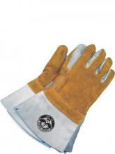 Bob Dale Gloves & Imports Ltd 64-9-AG-7 - Welding Glove Split Leather Gauntlet Fully Lined