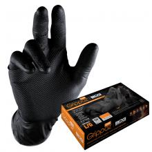 Bob Dale Gloves & Imports Ltd 99-1-6000B-S - Grippaz Black Nitrile Disposable 6mil Box