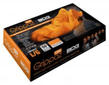 Bob Dale Gloves & Imports Ltd 99-1-6100B-X2L - Grippaz Orange Nitrile Disposable 6mil Box