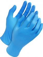 Bob Dale Gloves & Imports Ltd 99-1-6350-S - Blue Tri Polymer Powder Free Double Chlorinated Disposable