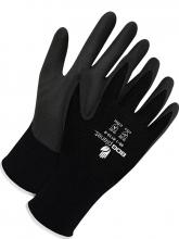 Bob Dale Gloves & Imports Ltd 99-1-8110-9 - 15 Gauge Black Nylon Spandex NBR Palm Net Zero