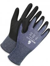 Bob Dale Gloves & Imports Ltd 99-1-8120-6 - 15 Gauge Blue HPPE/Glass with NBR Palm Net Zero