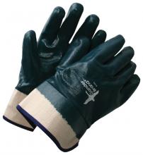 Bob Dale Gloves & Imports Ltd 99-1-9166 - Coated Nitrile Blue Safety Cuff Fully Coated