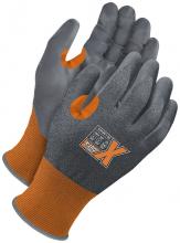 Bob Dale Gloves & Imports Ltd 99-1-9540-10 - Orange 21G Seamless Knit Cut Resistant Grey NBR Palm w/ Touchscreen