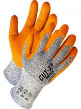 Bob Dale Gloves & Imports Ltd 99-1-9628-8 - Grey HPPE Cut Resistant Orange Sandy Nitrle Palm